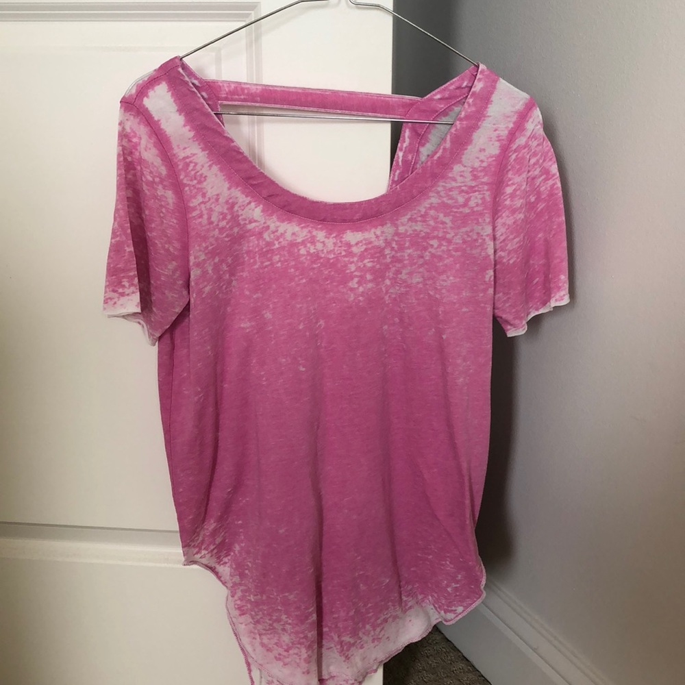 Pink chaser tee
